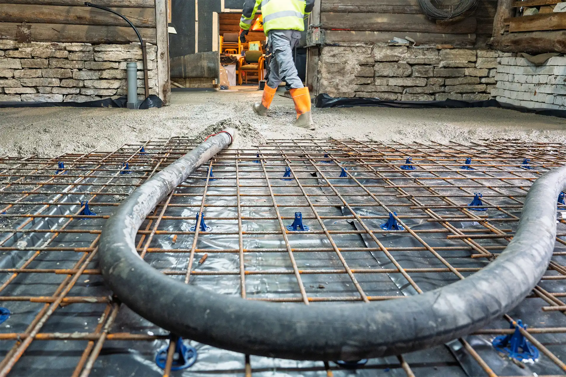 Bedroom With Wooden Floor